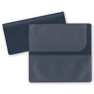 Blue Check Cover - Deskbook Check Duplicates Holder