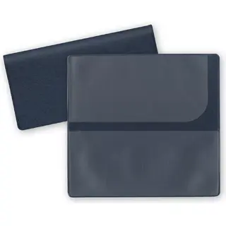 Blue Check Cover - Deskbook Check Duplicates Holder