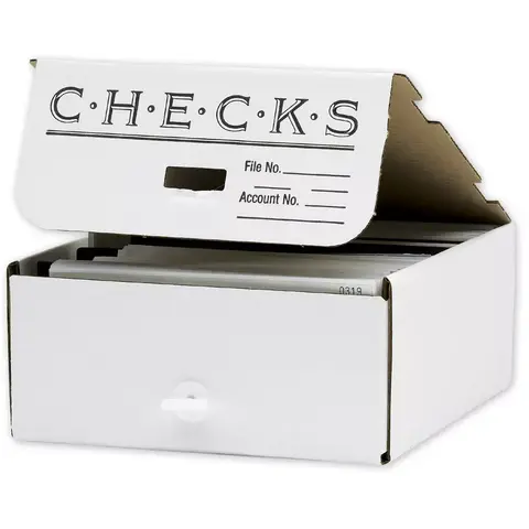 946 - Check Storage Boxes