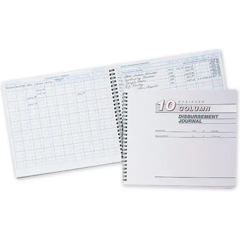 126051N - Disbursement Journals - 10 Columns