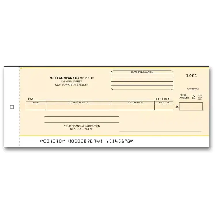 General Disbursement Center Checks