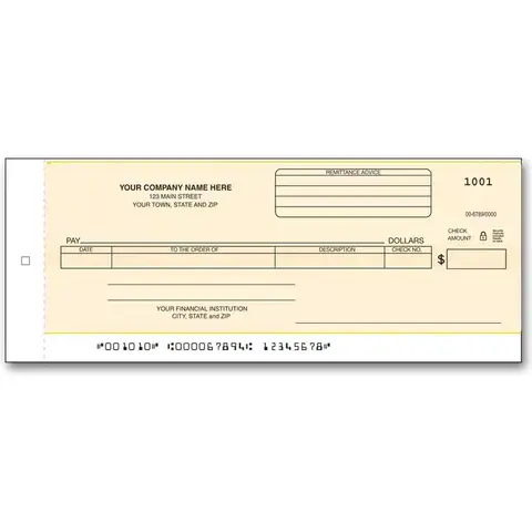 General Disbursement Center Checks