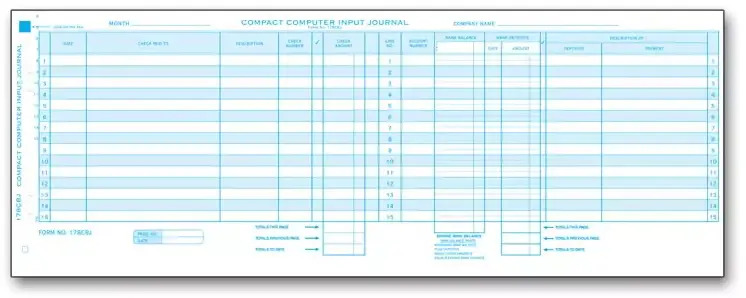 Computer Input Journals