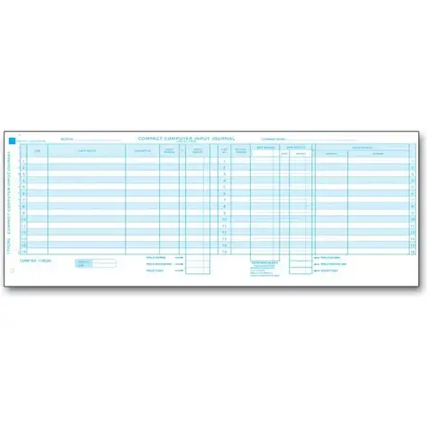 Computer Input Journals