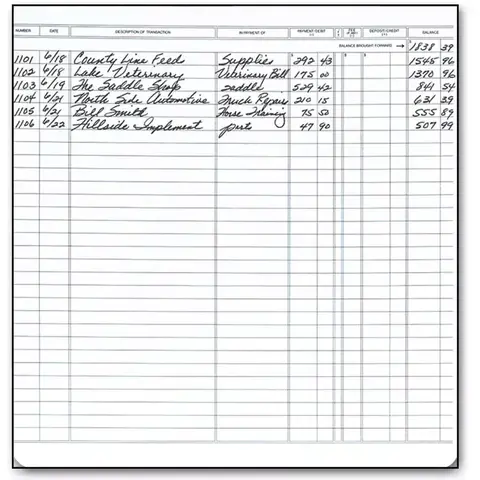 128051N - Executive Deskbook Check Registers