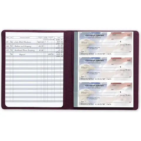 56202N - Check Registers for Secretary Deskbook