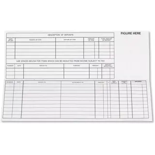 Replacement check registers for our Traveller checks