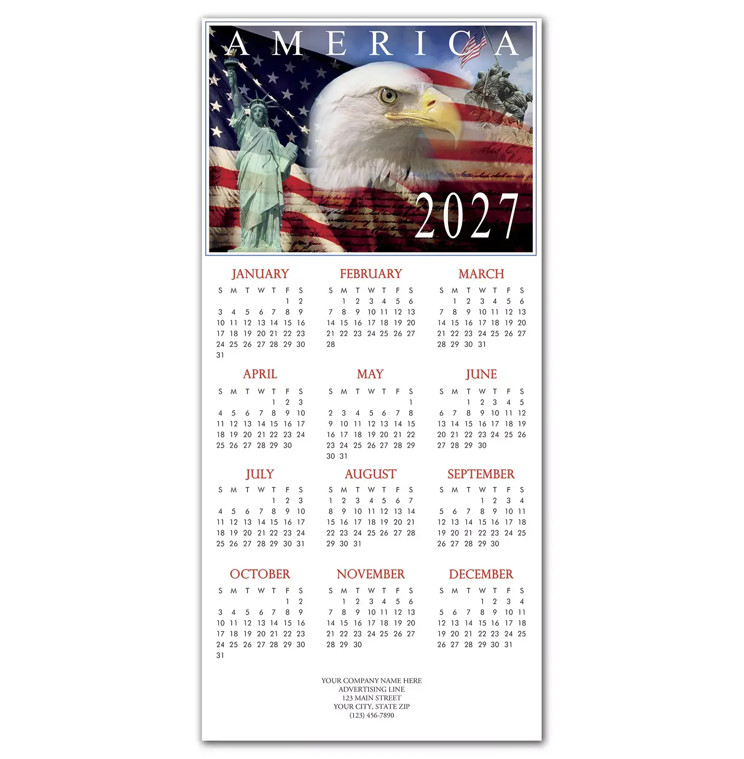 2027 patriots holiday calendar cards