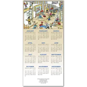 2027 holiday calendar cards for contractors
