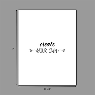 Custom 20 lb. laser business forms - original only, no copies