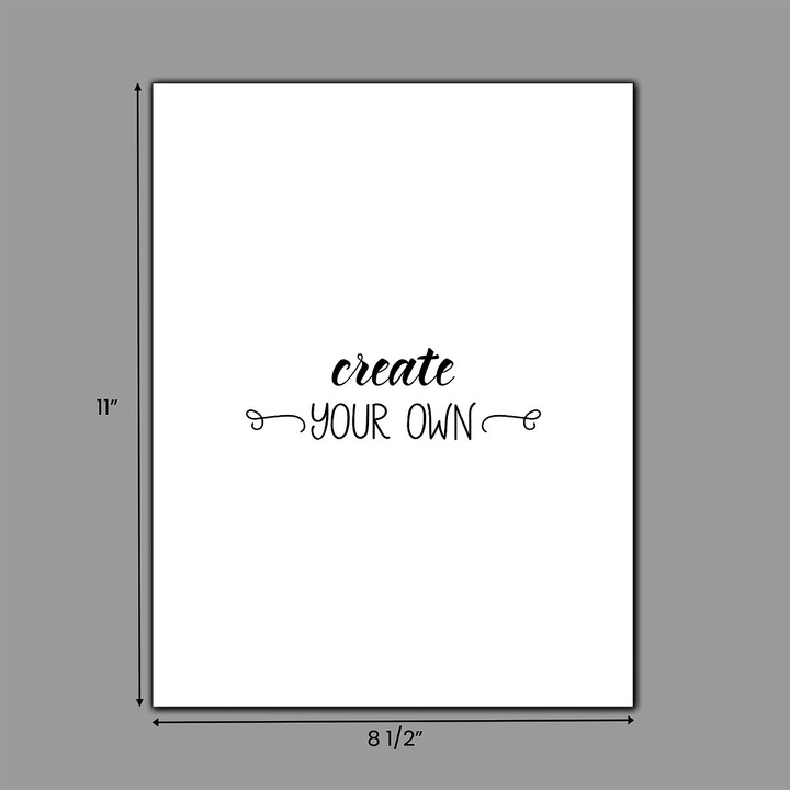 Custom 20 lb. laser business forms - original only, no copies