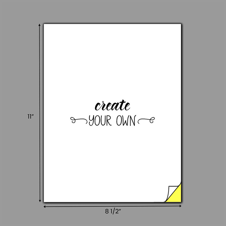 Custom laser business forms, duplicate format (original + 1 copy), 20 lb. paper