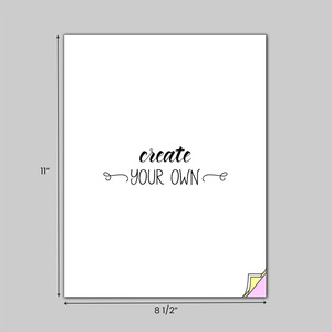 Custom laser business forms, triplicate format (original + 2 copies), 20 lb. paper