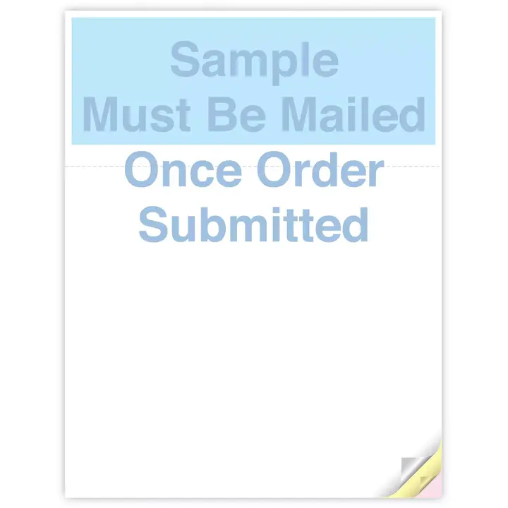 8.5 x 11 inch custom laser deposit ticket compatible with major banks and accounting software