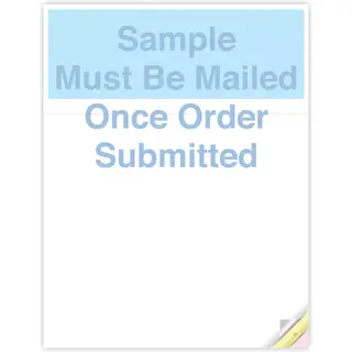 8.5 x 11 inch custom laser deposit ticket compatible with major banks and accounting software