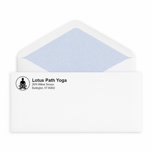Create a custom #10 confidential envelope online with a security tint.