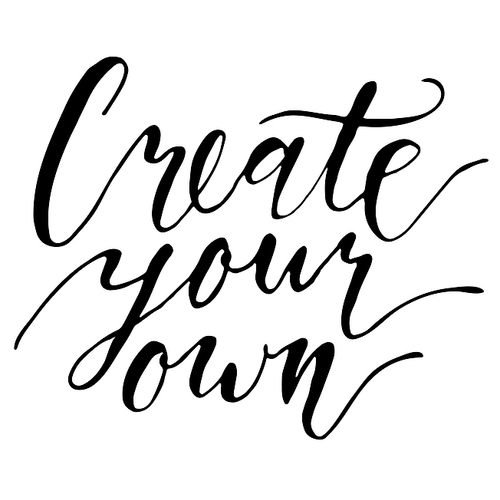 Design your own correspondence envelopes with black ink and another ink color