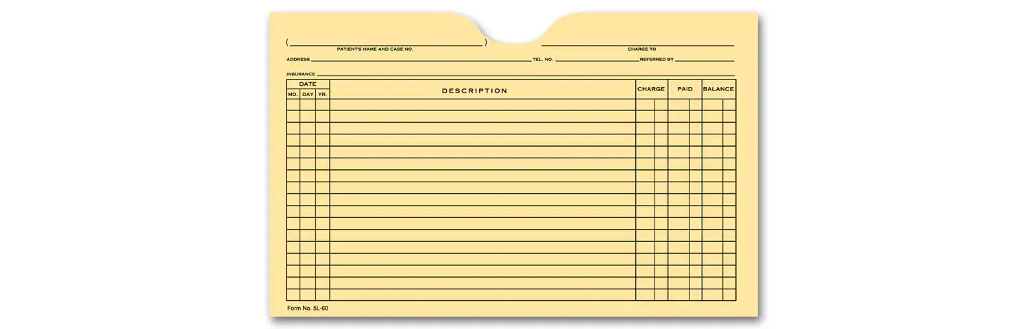 Patient File Folders
