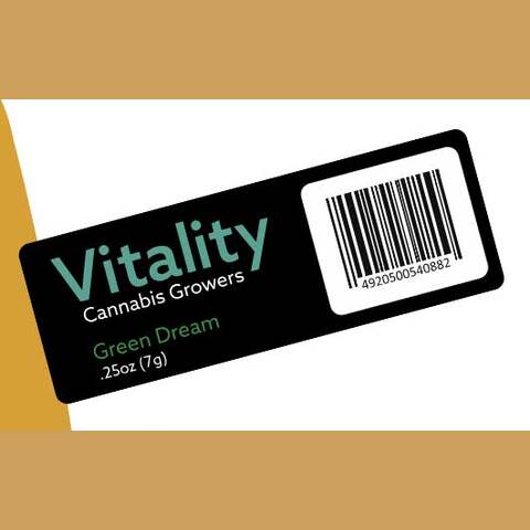 Consecutively numbered labels with custom printing