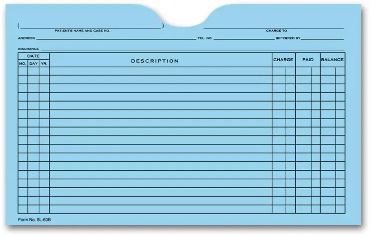 Medical Patient File Folders