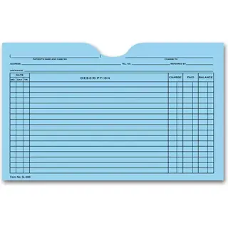 Medical Patient File Folders