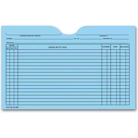 Medical Patient File Folders
