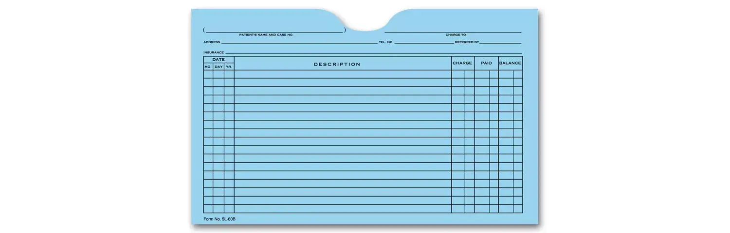 Medical Patient File Folders