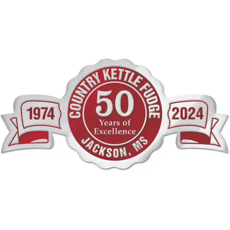 Digital Foil Label with Anniversary Years