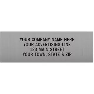 Small Weatherproof Labels, Small, Rectangle
