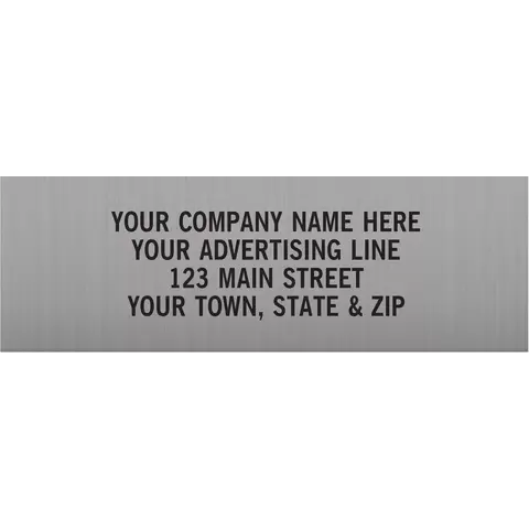 Small Weatherproof Labels, Small, Rectangle