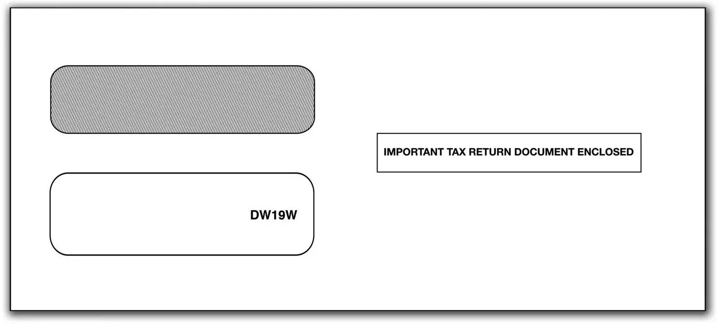 Tax form envelopes for 1099-S