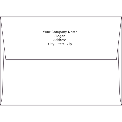 A6 Custom Envelopes Printing