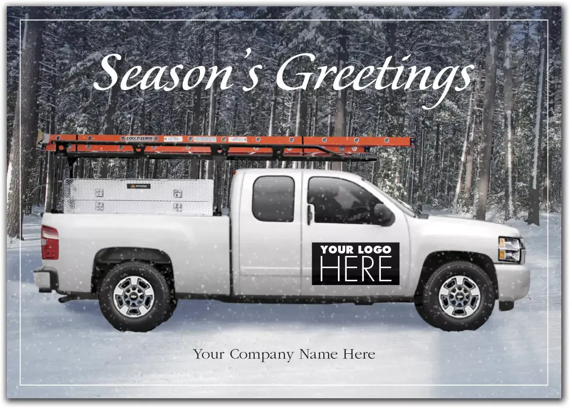 Holiday greetings cards for contractors