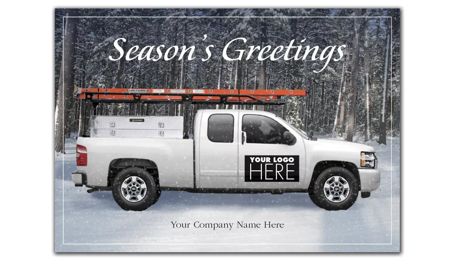 Holiday greetings cards for contractors