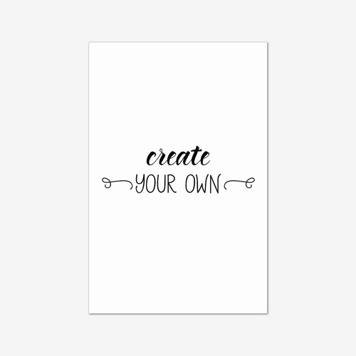 Custom printing of 20 lb white paper sheets