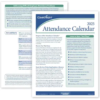 Attendance Calendar Kit