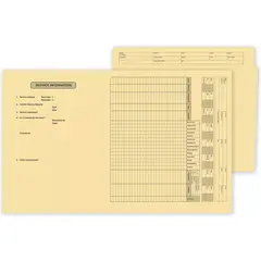 Auto service folders for car/engine/brakes/transmission/heating and cooling repairs or inspection.