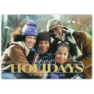 Custom Family Holiday Photo Cards - Dream Big