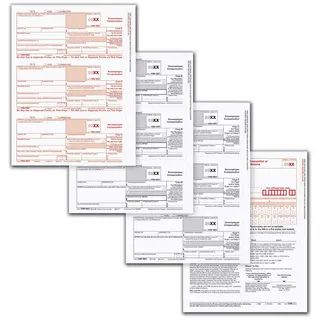 1099 Tax Forms NEC, 3-Part, Carbonless Format