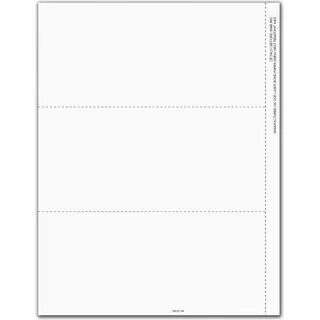 Bulk Tax Forms - Blank 1099-NEC Form, 3-Up with Copy B