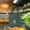 Custom printed insulated grocery bag with business logo