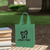 Book tote bags printed with custom logo