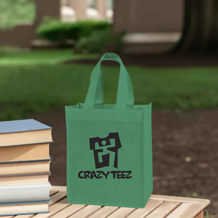 Book tote bags printed with custom logo