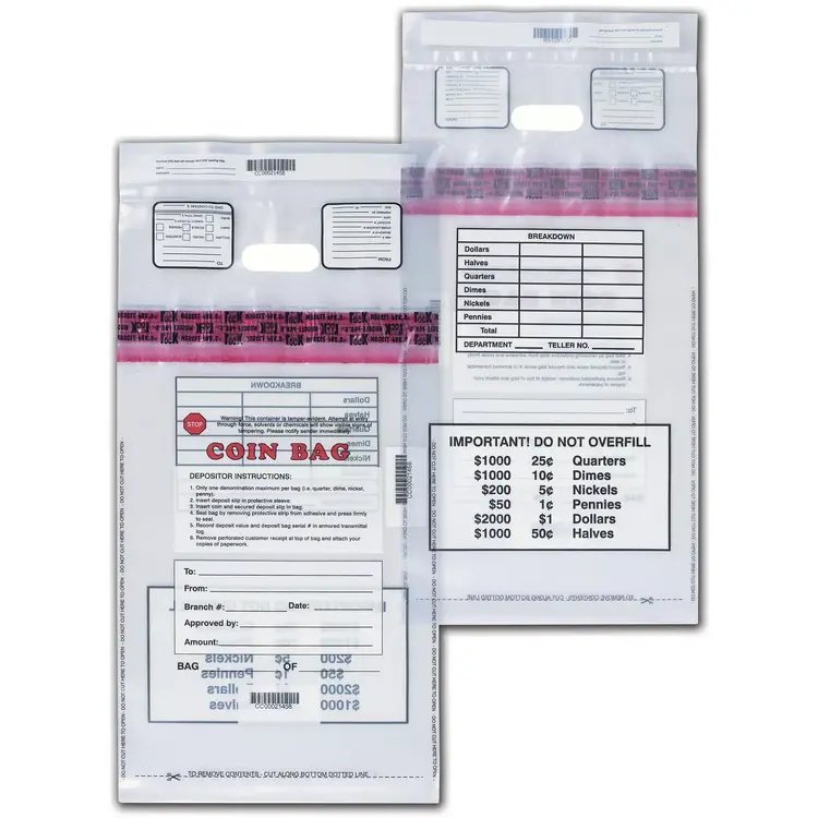 Heavy Duty Cash Deposit Bags