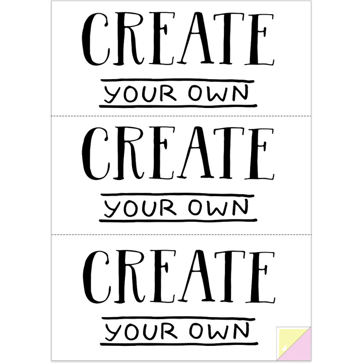 Design your own software compatible computer check