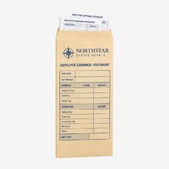 Specialty business envelope such as for cash or payroll