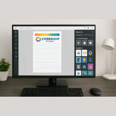 Design your own color notepads for your business
