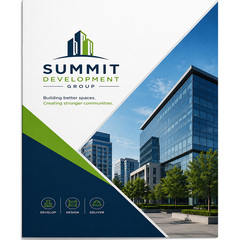 Design your own full color pocket folders for your business