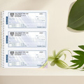 Personalized receipt book for business