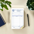 Personalize this medium-size sales book online with your logo